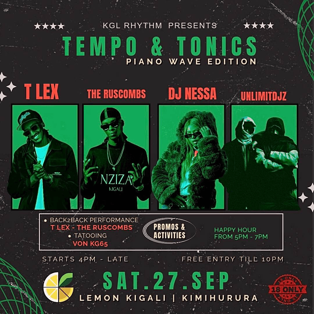 TEMPO & TONICS piano wave edition🇿🇦